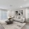 Spacious townhome living room with ample natural lighting at The Harper Trout River